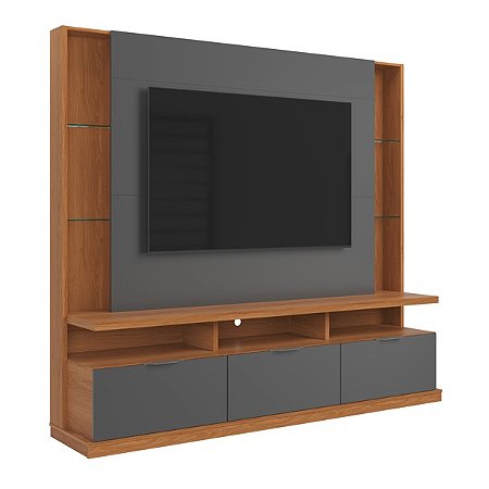 HOME BILBAO 2,07 JEQUITIBA/CINZA PEROLIZADO