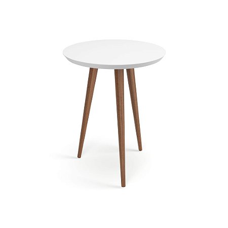 MESA LATERAL LUNA 440 BRANCO ACETINADO