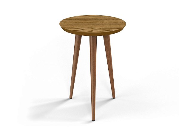 MESA LATERAL LUNA 440 BRANCO CUMARU