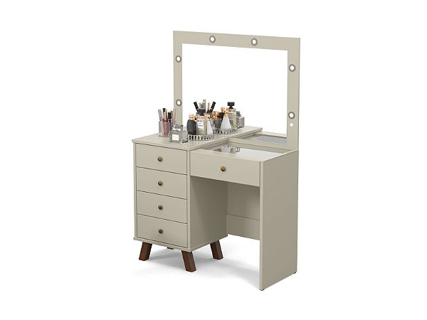 PENTEADEIRA CAMARIM MEL OFF WHITE