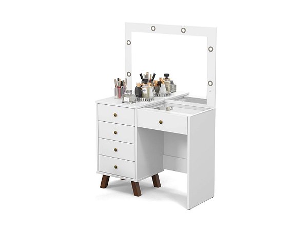 PENTEADEIRA CAMARIM MEL BRANCO