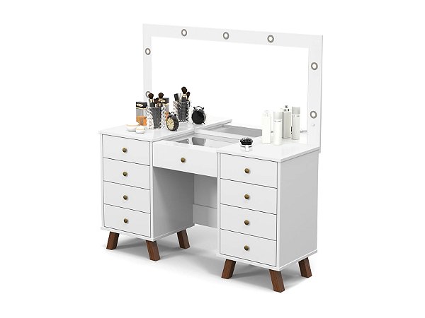 PENTEADEIRA CAMARIM ELOÁ BRANCO