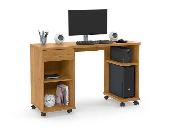 MESA DE COMPUTADOR MILLION CINAMOMO