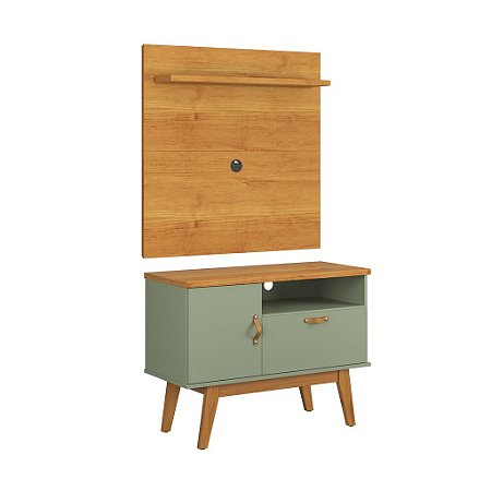 Rack com Painel Sirius  Alecrim com Cinamomo 0.9