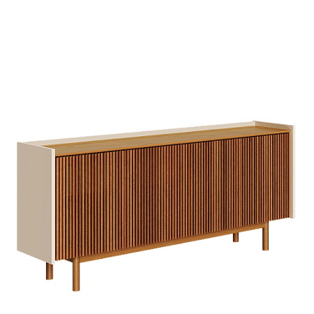 Buffet Dune Ripado Off White/Nature 1.8