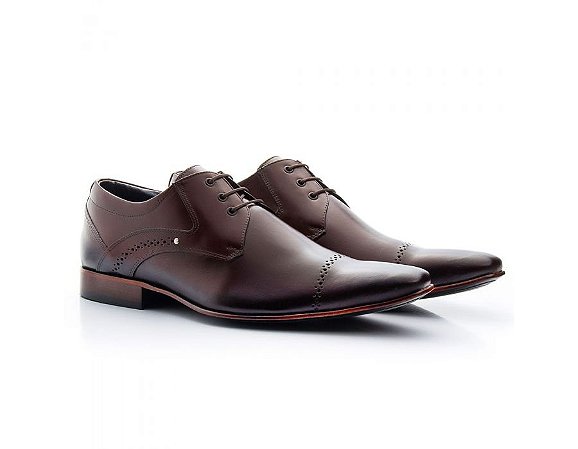 Sapato Social Masculino Couro