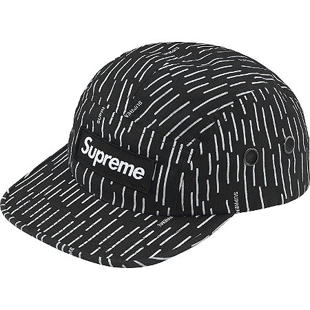SUPREME - Boné Military camp cap " Black "