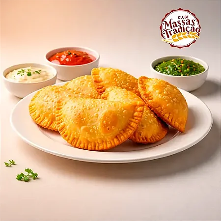 Fardo 4 Und Massa Pastel Disco 12 cm 2kg