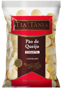 Pão de Queijo Coquitel Tia Tania 2kg