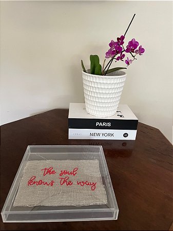 Cachepot em Ceramica Branca