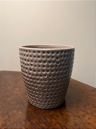 Cachepot em Ceramica Bege