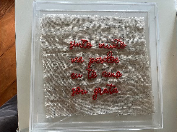 Caixa Acrilico Hoponopono