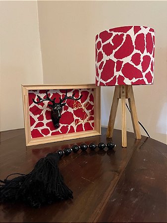 Base Abatjour Madeira Tripe