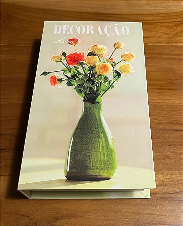 Livro Decorativo Caixa Decoração
