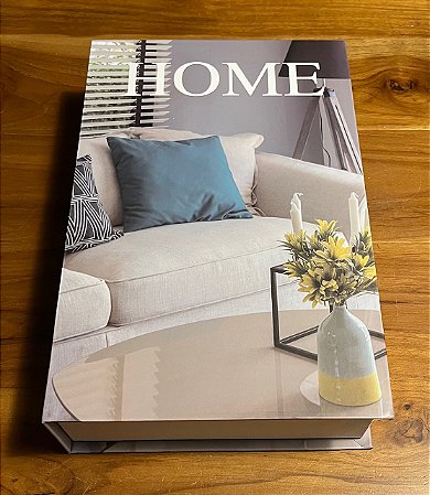Livro Decorativo Caixa HOME