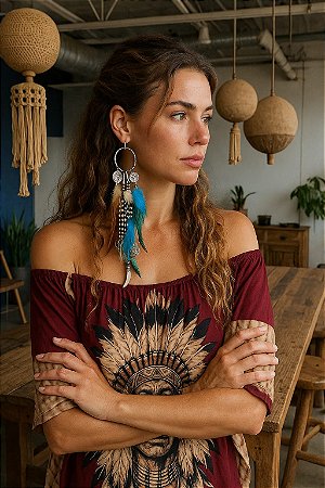 Brinco Cauana - Solitário