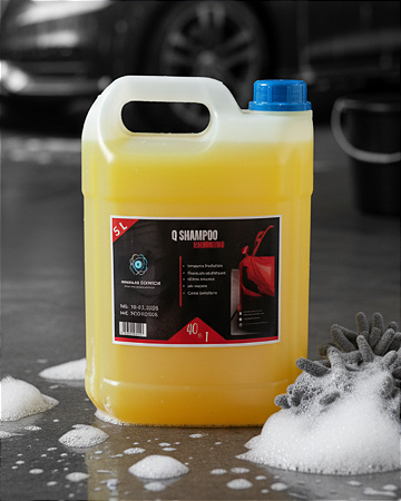 Q SHAMPOO AUTOMOTIVO 5L: O Brilho Profundo que seu Carro Merece!