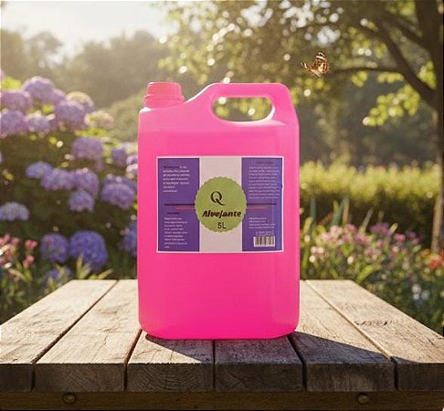 Alvejante Q 5L - Limpeza Profunda e Brancura para Roupas e Superfícies