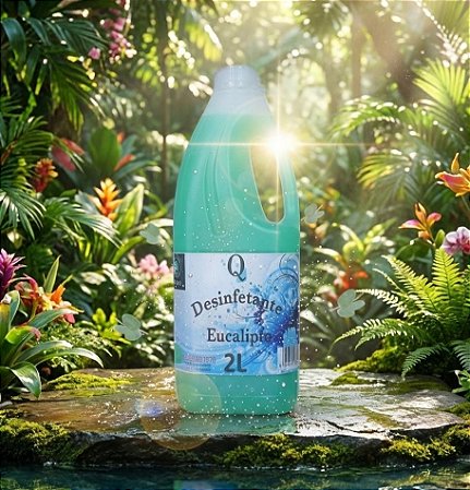 Desinfetante Q Eucalipto 2 Litros (Foco na Praticidade)