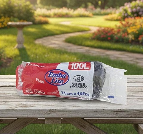 Saco para Resíduos 75x105cm - Alta Resistência