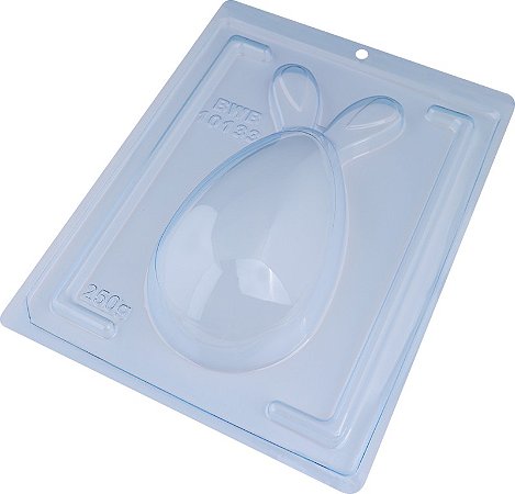 Forma de Silicone Ovo Com Orelhas 250g Silicone REF: 10133