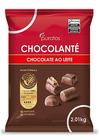Chocolate ao Leite Chocolanté Gotas 2,01kg Puratos