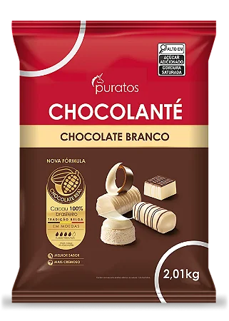 Chocolate Branco Chocolanté Gotas 2,01kg Puratos