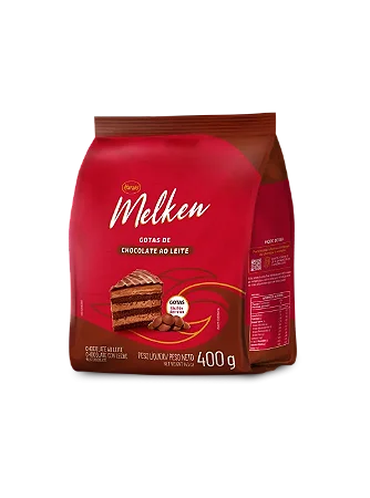 Chocolate Melken Ao Leite Gotas 400g