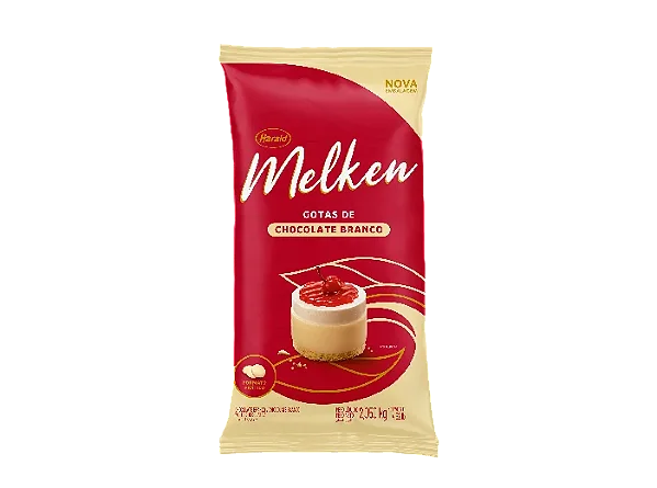 Chocolate Melken Branco Gotas 2,05kg