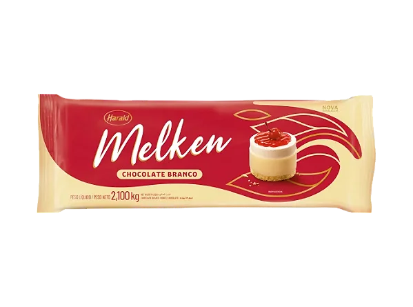 Chocolate Melken Branco Barra 2,1kg