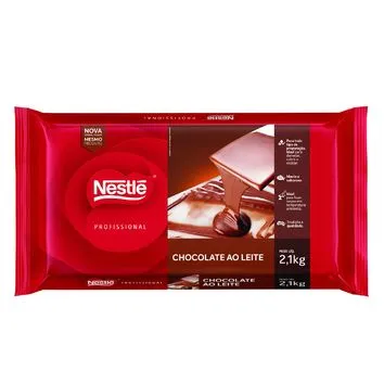 Chocolate ao Leite Nestlé Barra 2,1kg