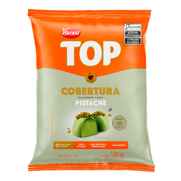 Cobertura Top Sabor Pistache Gotas 1,01kg Harald