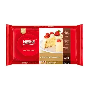 Chocolate Branco Marfim Barra 2,1kg Nestlé