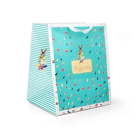 Sacola com Alça em Gorgurão G 1 uni - Coleção Green - Joy Pack