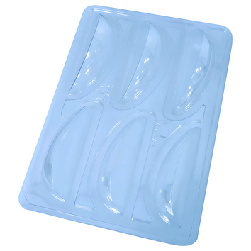 Forma Silicone Ovo Fatias BWB 3716