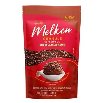 Granulé Melken Chocolate Ao Leite 400g Harald