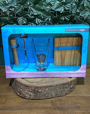Kit Caipirinha 4 Peças – Presente Gourmet