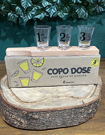 Kit Copos de Dose “Do Iniciante ao Cachaceiro”