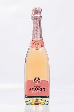 ESPUMANTE COSTA DEL MAR BRUT ROSE AMORES 750ML