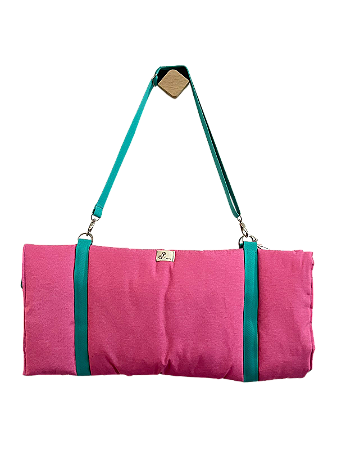 Bolsa Colchonete - Rosa e Azul