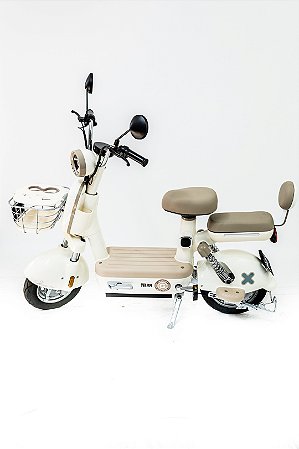 Scooter Elétrica PACIFIC MAUI Vintage 350W 48V Bege