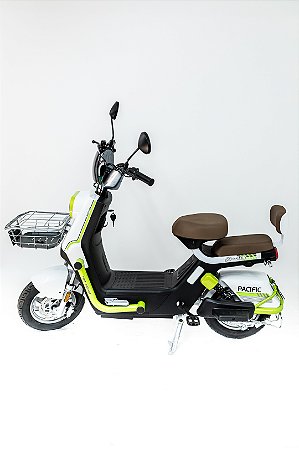 Scooter Elétrica PACIFIC DF-U9 350W 48V Branco/Verde