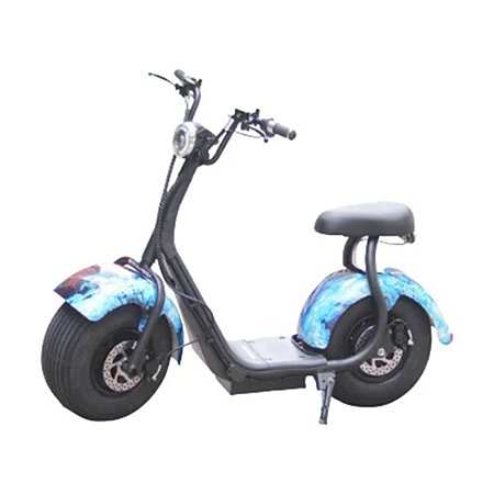 Scooter Elétrica ST-936 1000W 60V Grafismo Fogo