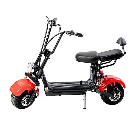 Scooter Elétrica STARMEGA ST-372 1000W 60V Vermelho