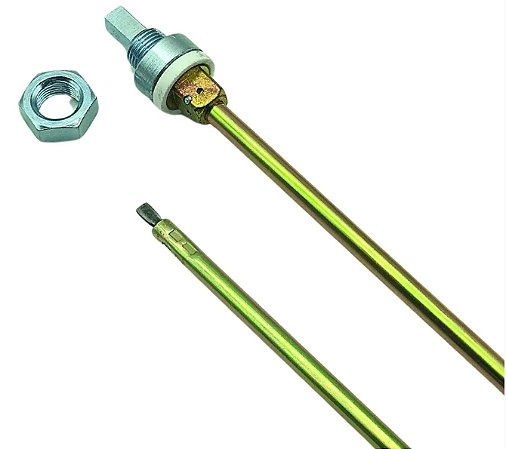 Barra de Torção Expositor Metalfrio Porta Cega Base Quadrada 77cm