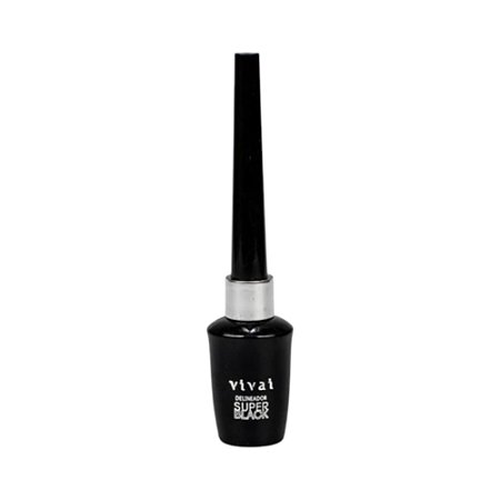 Delineador Super Black Vivai – Preto Ultra Intenso & Traço Definido