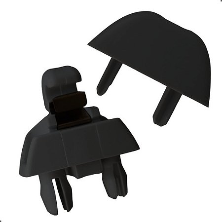 1 Capa + Suporte Quebra Sol Volkswagen Up 2014 Ed Grafite