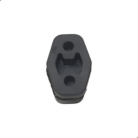 1 Coxim Borracha Escapamento Gol Parati Saveiro G5 G6 G7 Preto