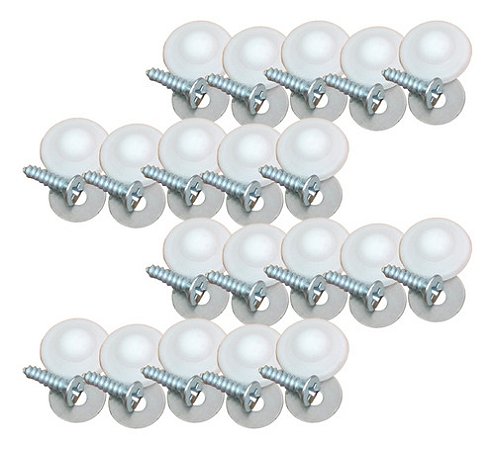 1 Kit Parafuso Forro Porta Fusca Brasilia Kombi Branco