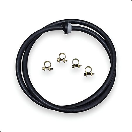 1 Metro Mangueira Serve Freio 1 Válvula 4 Abraçadeiras 8mm